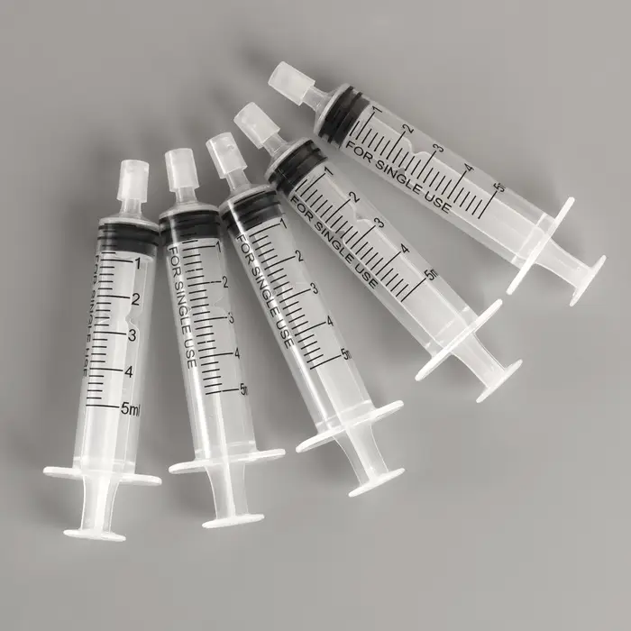Шприц парфюмерный, 5 мл, фасовка - 5 шт., прозрачный Шприц парфюмерный, 5 мл, фасовка - 5 шт., прозрачный