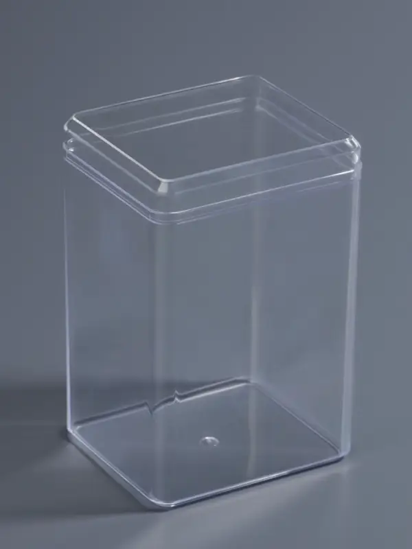Бокс для хранения мелочей, 6.5&times;5.8&times;9.5 см, в пакете, прозрачный