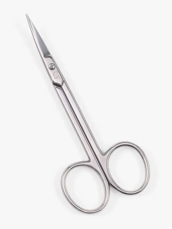 Ножницы маникюрные &laquo;Премиум&raquo;, загнутые, узкие, 10.5 см, на блистере