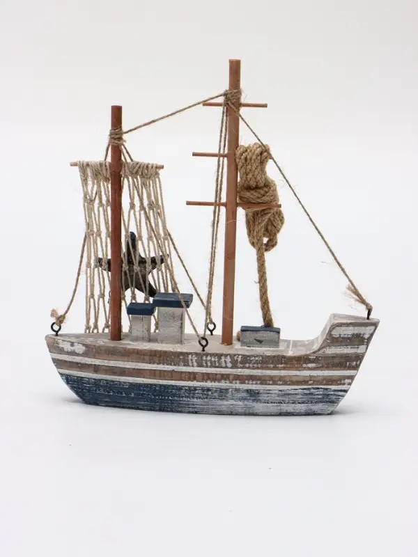Сувенир интерьерный &laquo;Лодка старика&raquo; 21.5&times;5.5&times;22 см