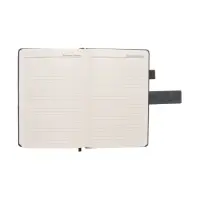 Ежедневник недатированный формат А5, с хлястиком, 128л, линия, пвх, Серый Ежедневник недатированный формат А5, с хлястиком, 128л, линия, пвх, Серый