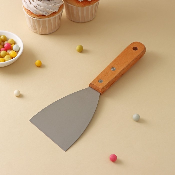 Лопатка - скребок Доляна, 23×7,5 см Лопатка - скребок Доляна, 23×7,5 см