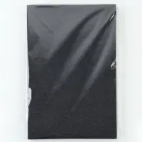 Фоамиран глиттерный Magic 4 Hobby 2 мм  цв. черный, 20х30 см