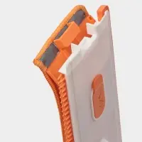 Швабра с отжимом, водосгоном и щёткой Raccoon, 2 насадки из микрофибры 50&times;11 см, стальная ручка 141 см