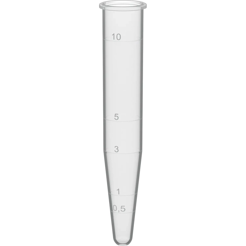 Пробирка лабораторная конич 10 мл, 100 шт/уп Перинт ПЗ-16-100-ПП ГУ