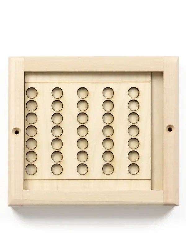 Вентиляционная решетка с задвижкой, 16х14 см