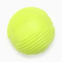 Мяч для собак &laquo;Суперпес&raquo;, 6.5 см, рифленый, TPR, жёлтый