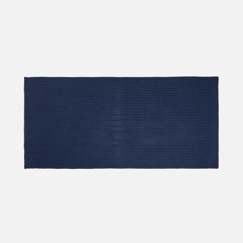 Плед Termoment, синий меланж