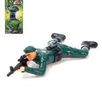 Фигурка солдатика &laquo;Пехотинец&raquo;, ползает, световые и звуковые эффекты, МИКС