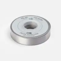 Лента атласная TEIRA, двухсторонняя, 20 мм, 25&plusmn;1 м, цвет серебряный №837