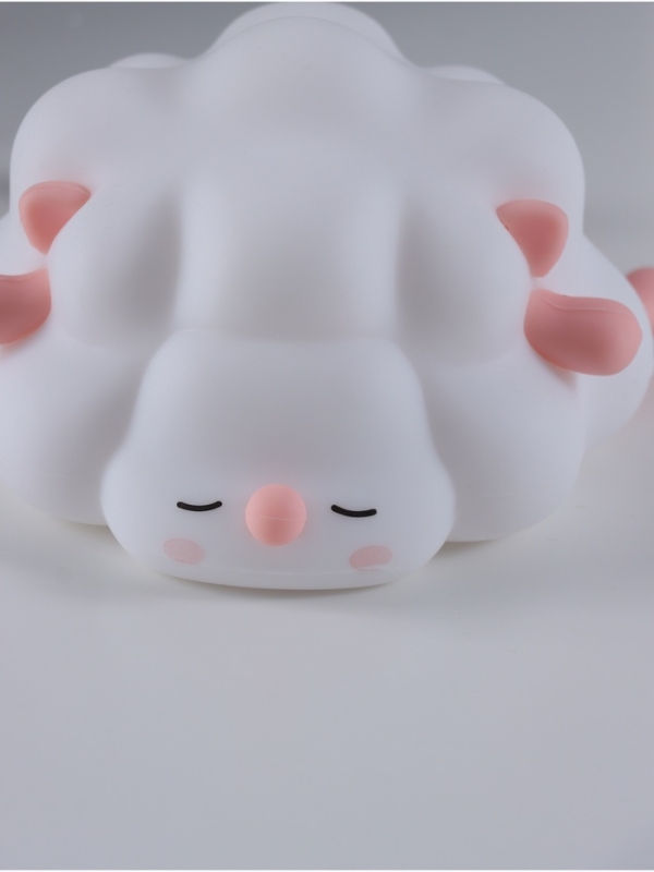 Ночник антистресс  Ночник антистресс "Барашек" 2Вт LED RGB USB 13,8х16,5х8см