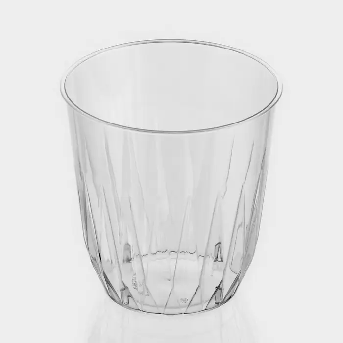 Стакан пластиковый одноразовый «Баккара», 200 мл, прозрачный