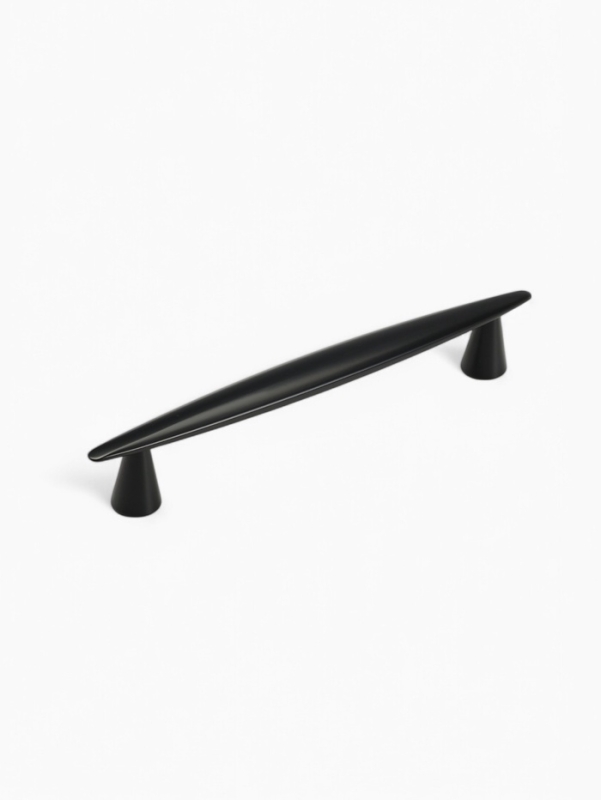 Ручка-скоба CAPPIO SUP, цинк, м/о 128 мм, цвет черный Ручка-скоба CAPPIO SUP, цинк, м/о 128 мм, цвет черный