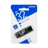 USB накопитель 32 GB Smart Buy Glossy Dark Gray USB 3.0