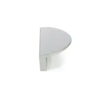 Ручка-скоба CAPPIO H002SS полукруглая, алюминий, L=78 мм, м/о 64 мм, цвет сатиновый никель