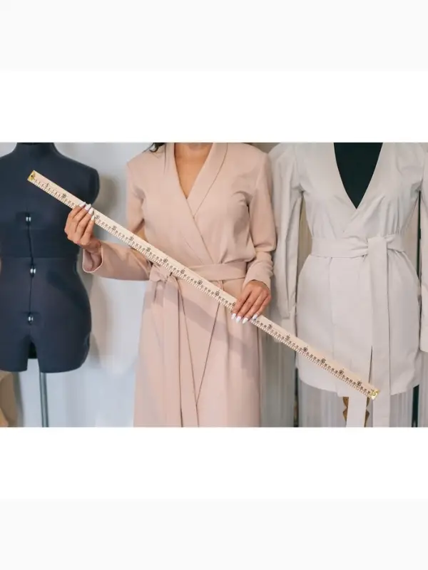 Метр деревянный, 100 см, см/дюймы