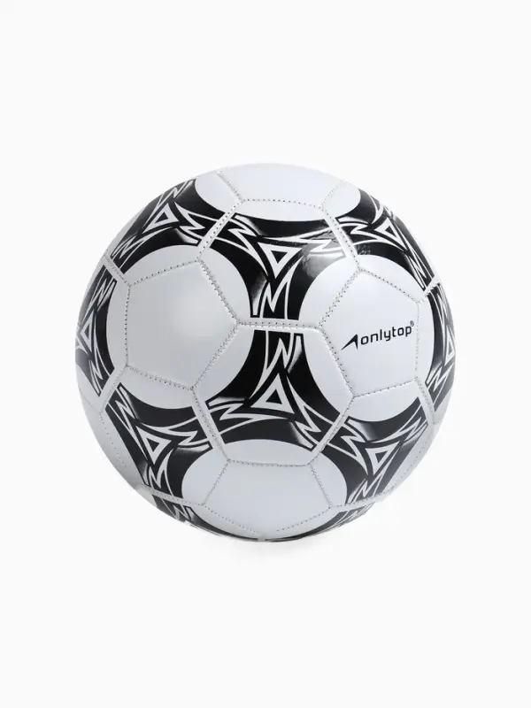 Футбольный мяч ONLYTOP, машинная сшивка, 32 панели, р. 5, PVC