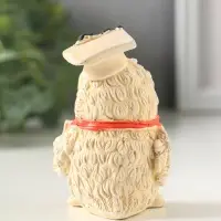 Фигурка гипс &laquo;Сова с дипломом&raquo;, слоновая кость, 8&times;5 см
