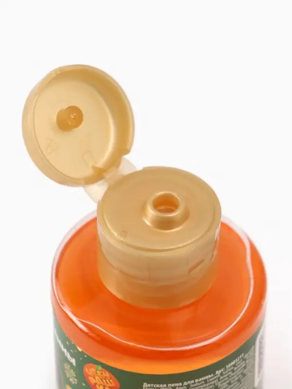 Детская пена для ванны, аромат: апельсин, 100 мл, Чебурашка