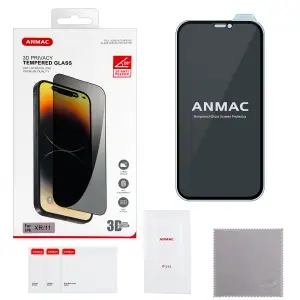 Защитное стекло для iPhone XR/11 ANMAC 3D Privacy с сеточкой Арт. 1137252