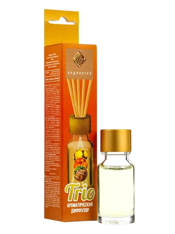 Аромадиффузор Trio10 лимон, апельсин, кориандр, 10 мл