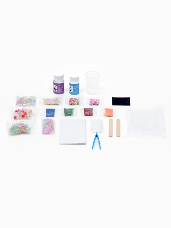 Набор для опытов &laquo;Эпоксидная смола: Животные&raquo;, украшения для девочек, своими руками