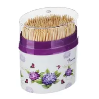 Зубочистки тм VETTA, бамбук, пластиковая упаковка, 300шт