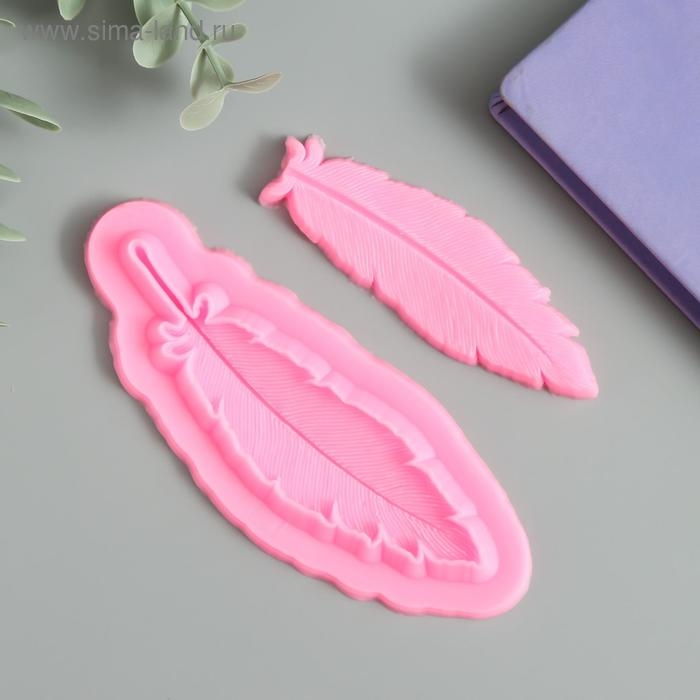 Молд силикон "Пёрышки" набор 2 шт 10,8х2,5 см 5х13 см