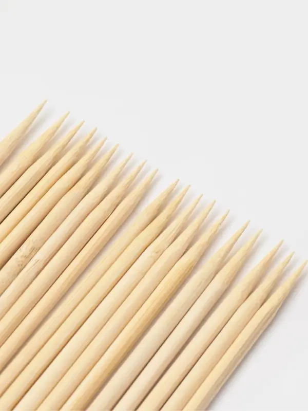 Палочки-дюбели для кондитерских изделий Доляна, 30 см, d=5 мм, набор 20 шт., бамбук