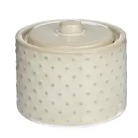 VETTA Емкость для ватных дисков и палочек "Point", керамика