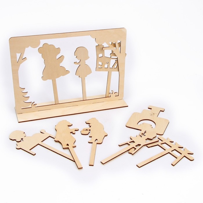 Теневой театр по мотивам русской народной сказки «Три медведя» Теневой театр по мотивам русской народной сказки «Три медведя»