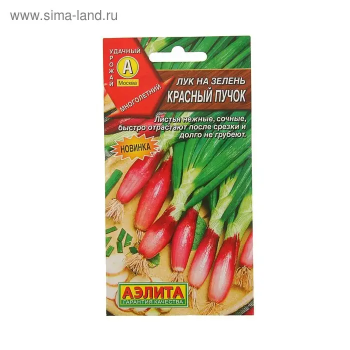 Семена Лук на зелень Семена Лук на зелень "Красный пучок", 0,3 г