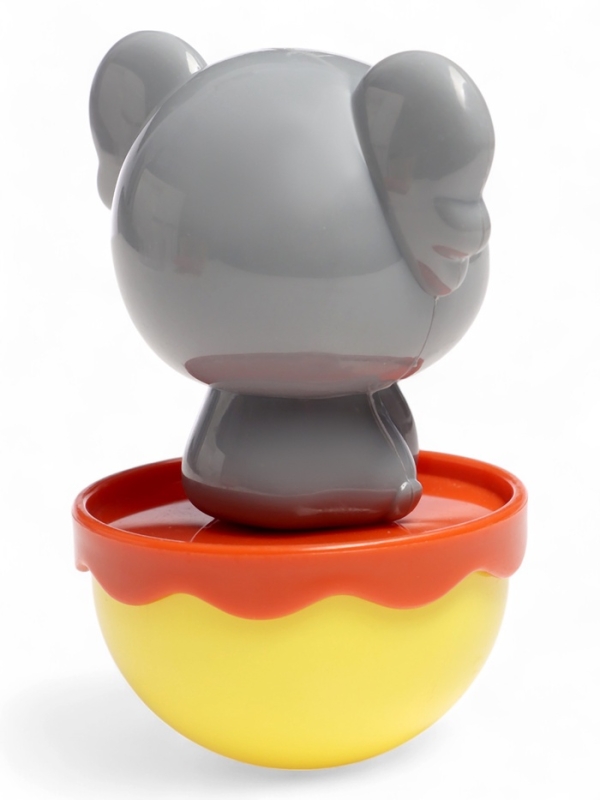 Неваляшка детская, коала, цвет серый