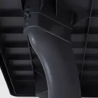 Стол садовый &laquo;Атлант&raquo;, 80&times;80&times;76.5 см, квадратный, пластиковый, цвет графитовый