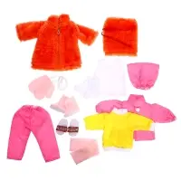 Кукла &laquo;Девочка&raquo; дидактическое пособие + набор одежды, МИКС