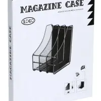 Лоток для бумаг А4, вертикальный, металлическая сетка, 3 отделения, чёрный