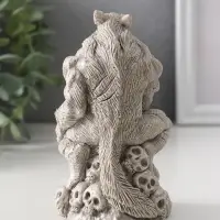 Фигура «Оборотень», 12×7.5×7.5 см, серая