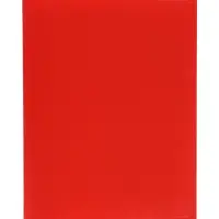 Папка с 10 вкладышами А4, 500 мкм, Calligrata, текстура &laquo;песок&raquo;, красная