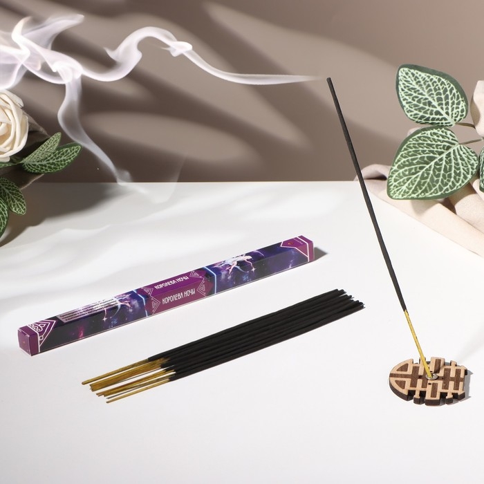 Благовония Благовония "Дыхание природы Королева ночи", 8 палочек