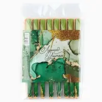 Ручка шариковая, синяя паста, 0.7 мм, пластик, софт-тач &laquo;Лучший учитель&raquo;