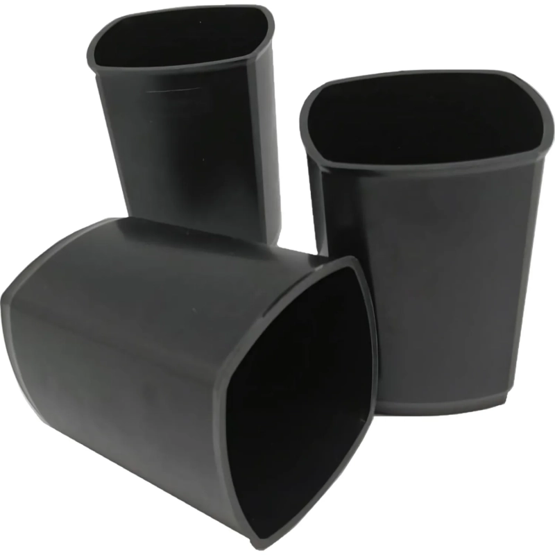 Подставка-стакан для канц.принадл-ей office кватро черн юпп