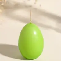 Свеча пасхальная "Яичко" 64 гр (набор 30 шт), ассорти цветов