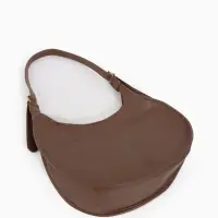 Сумка - мешок женская TEXTURA, на магните, с косметичкой, 34&times;12&times;27 см, коричневая