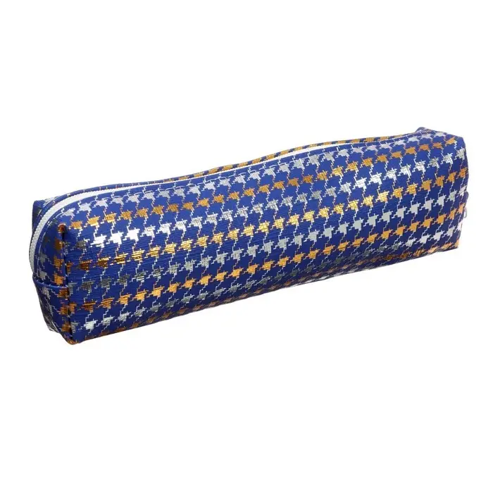 Пенал школьный на молнии Calligrata «Гусиные лапки», 1 отделение, МИКС Пенал школьный на молнии Calligrata «Гусиные лапки», 1 отделение, МИКС