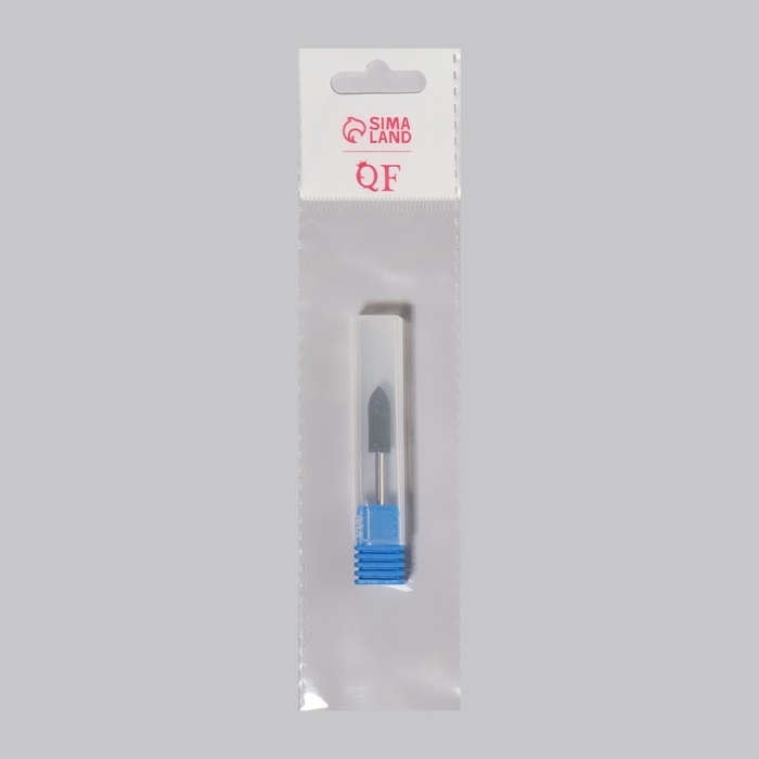 Фреза силиконовая для полировки, средняя, 5 × 16 мм, в пластиковом футляре, цвет чёрный Фреза силиконовая для полировки, средняя, 5 × 16 мм, в пластиковом футляре, цвет чёрный