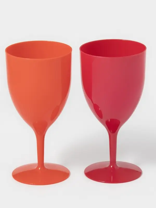 Бокал для вина &laquo;Салют&raquo;, 400 мл, пластик, МИКС