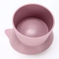 Миска для животных &laquo;КИСА&raquo;, 200 мл, покрытие софт-тач, пластик, лавандовая