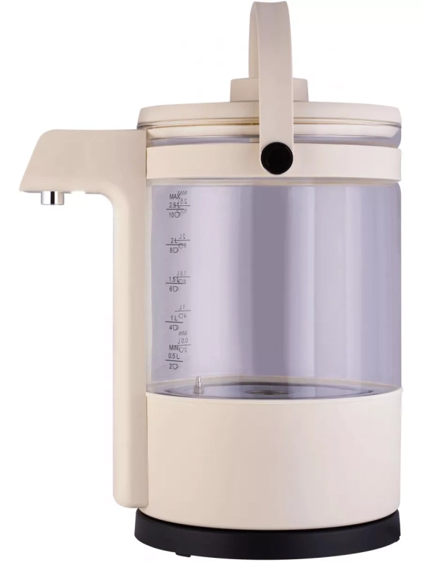 Чайник HYK-G7700 2,5л 2200Вт кремовый (стекло) Чайник HYK-G7700 2,5л 2200Вт кремовый (стекло)