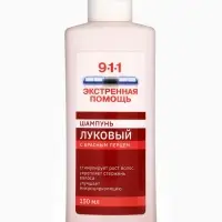 Шампунь 911 &laquo;Луковый&raquo; с красным перцем от выпадения волос и облысения, 150 мл