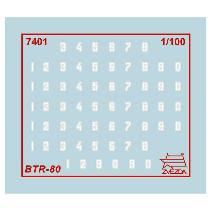 Сборная модель «Советский бронетранспортёр БТР-80» Звезда, 1/100, (7401) Сборная модель «Советский бронетранспортёр БТР-80» Звезда, 1/100, (7401)